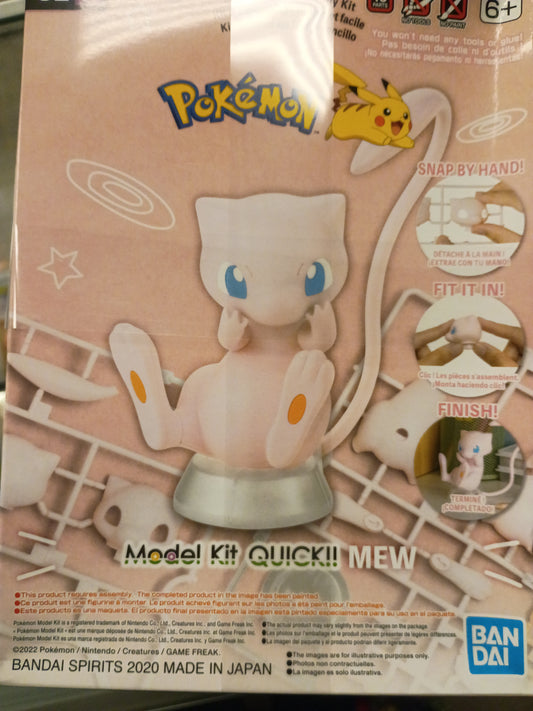 Model Kit Quick! Mew build set