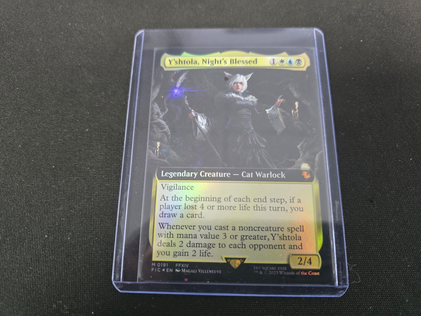 Y'shtola, Night's Blessed M 0191 Commander: Final Fantasy Extended Art Foil NM