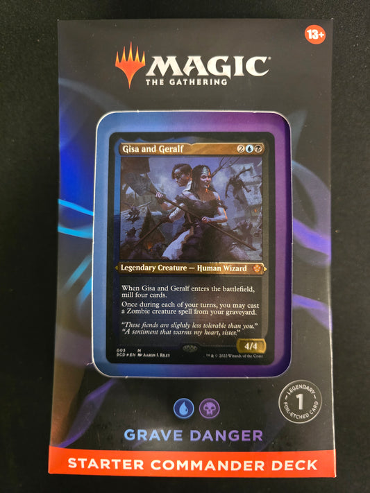 MTG Grave Danger Starter Commander Deck
