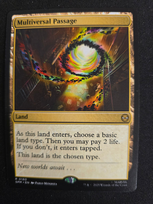 Multiversal Passage R 0180 Marvel's Spider-Man Normal NM