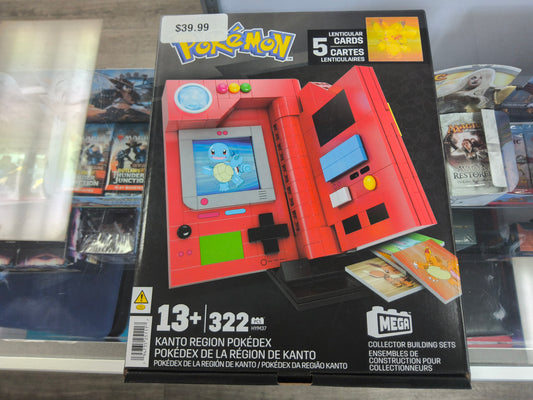 Mega Blocks Pokemon Kanto Region Pokedex