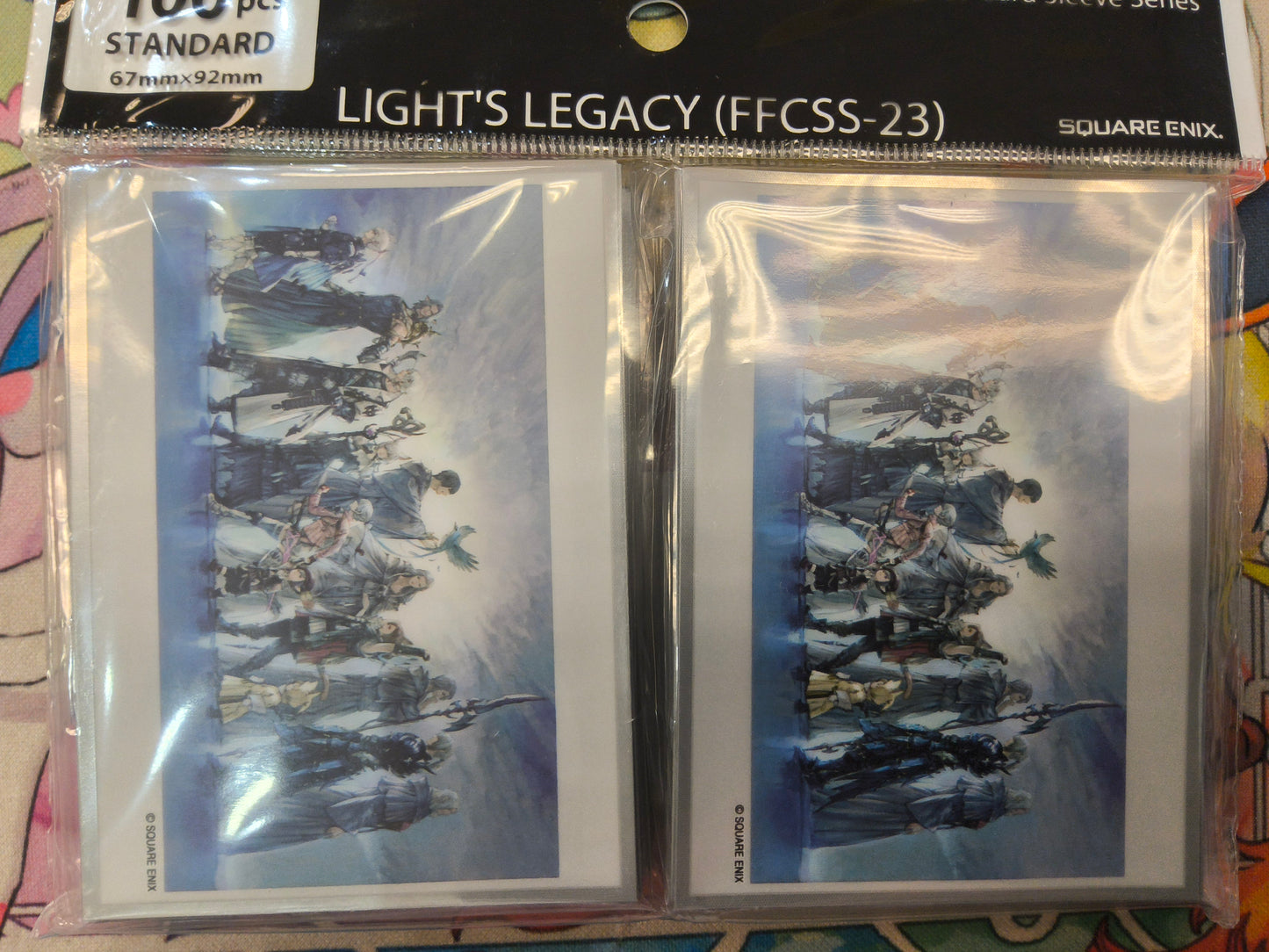 Final Fantasy Light's Legacy (FFCSS-23) Card Sleeves. 100 pcs Standard TCG Size.