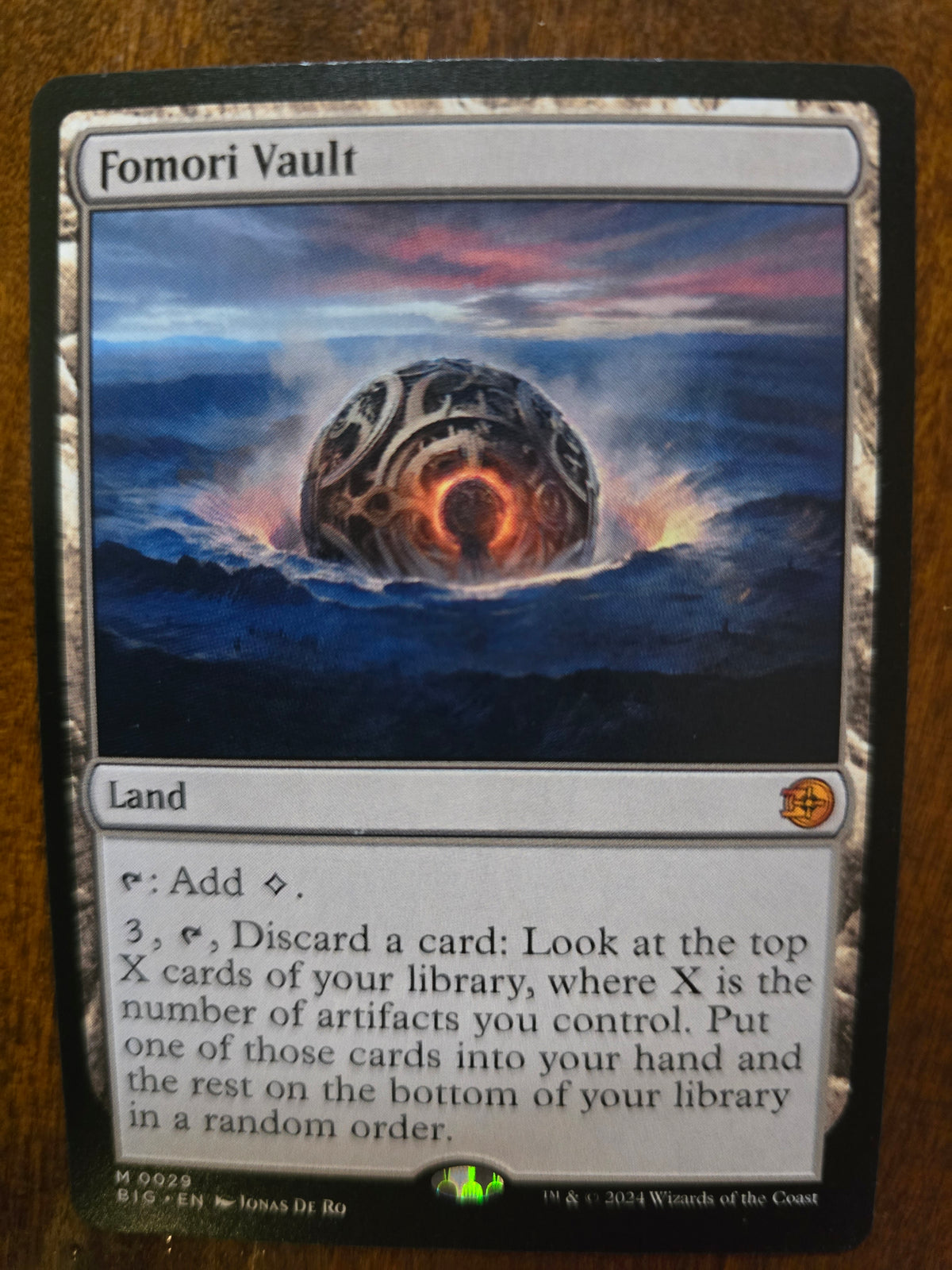 Fomori Vault M 0029 Outlaws OTJ Normal NM
