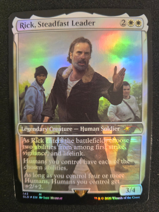 Rick, Steadfast Leader 143 M Secret Lair Drop Series Foil NM