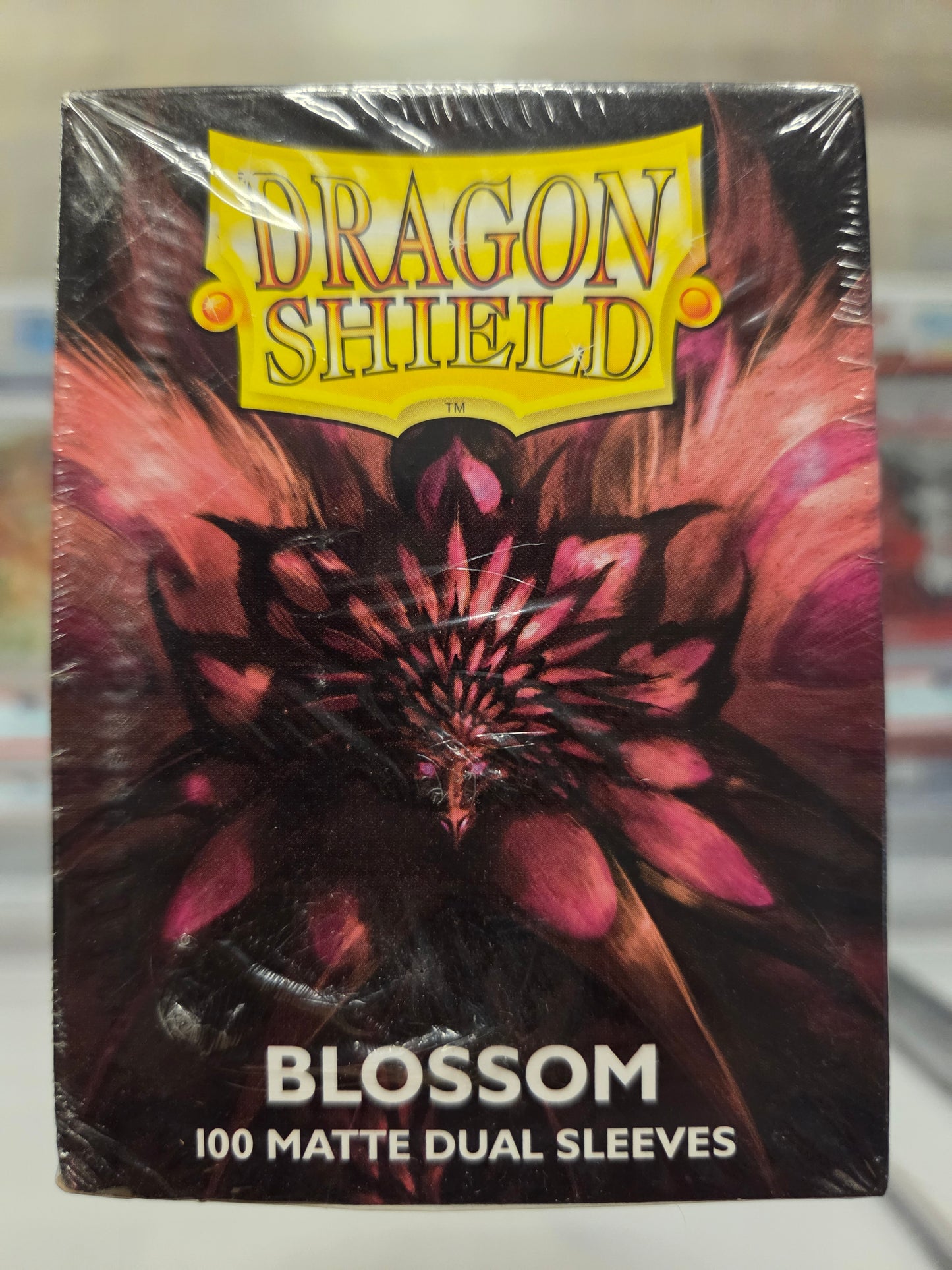 Dragon Shield 100 Card Sleeves. Color Blossom
