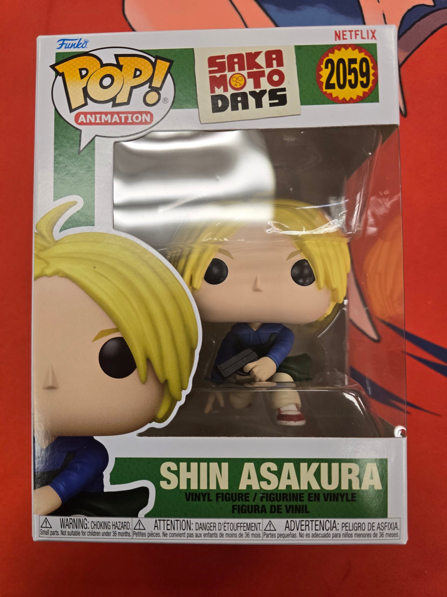Funko-Pop! Sakamoto Days Shin Asakura #2059