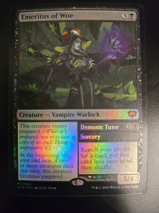 Emeritus Of Woe M 0080 SOS Foil NM