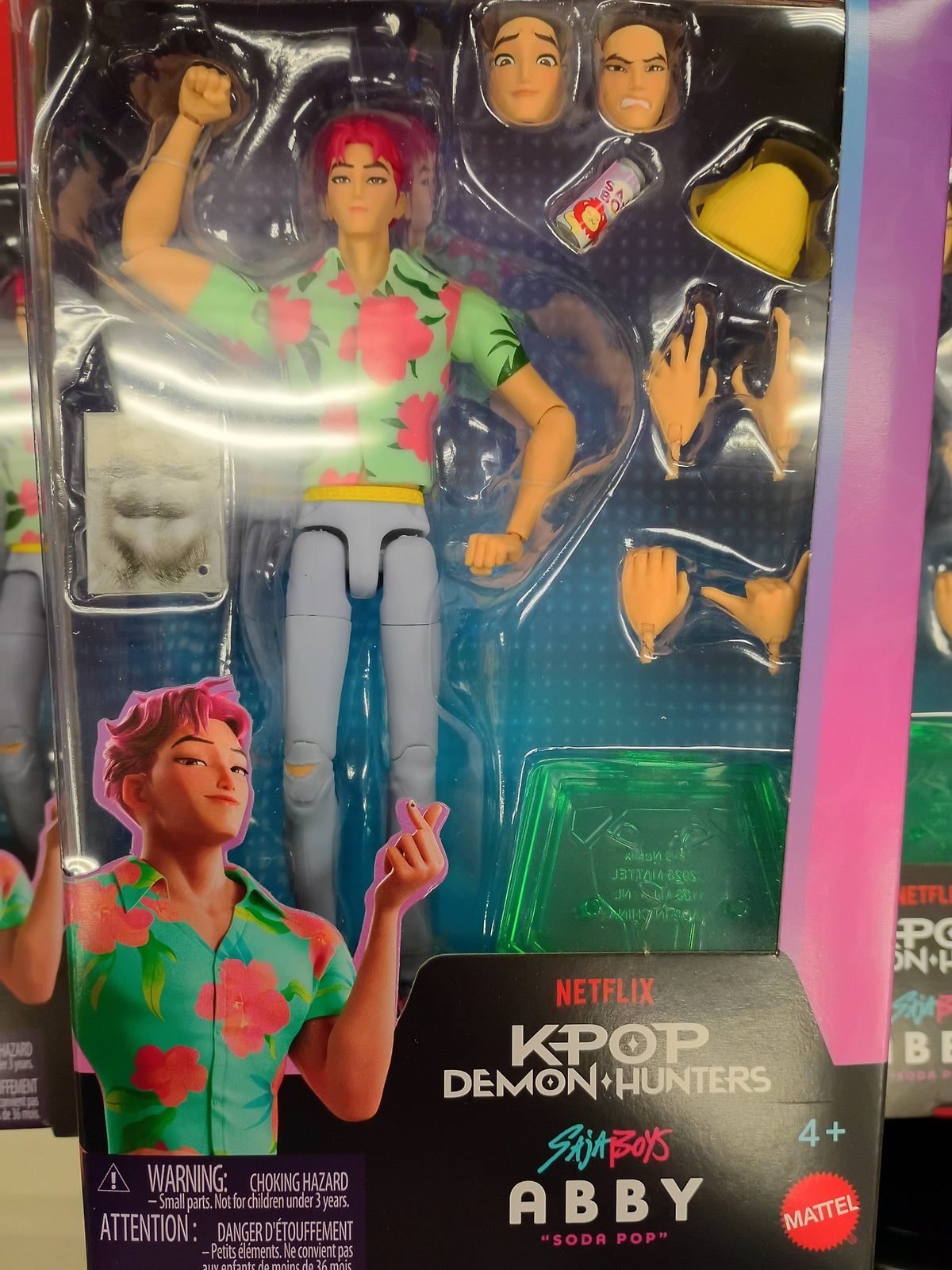 Mattel K-Pop Demon Hunters SajaBoys Abby Posable action figure