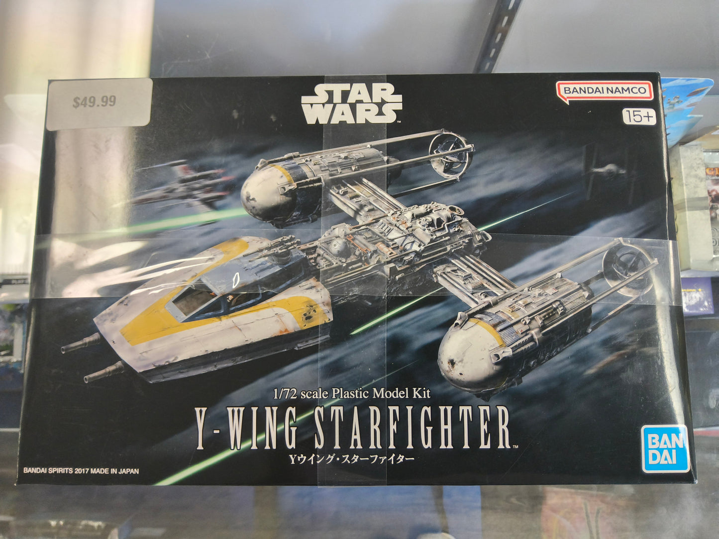 Star Wars Y-Wing Starfighter 1/72 Model kit