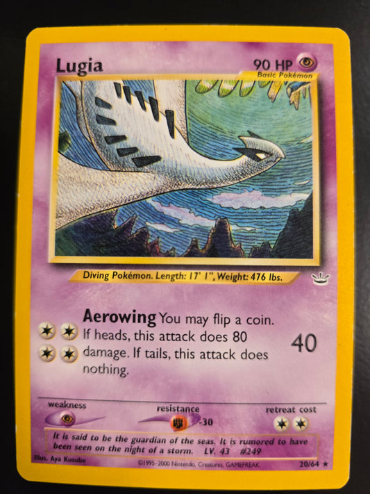 Lugia 20/64 Neo Revelation Unlimited Normal LP