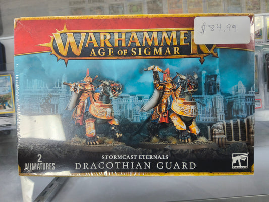 Warhammer Age Of Sigmar Stormcast Eternals Dracothian Guard Minis