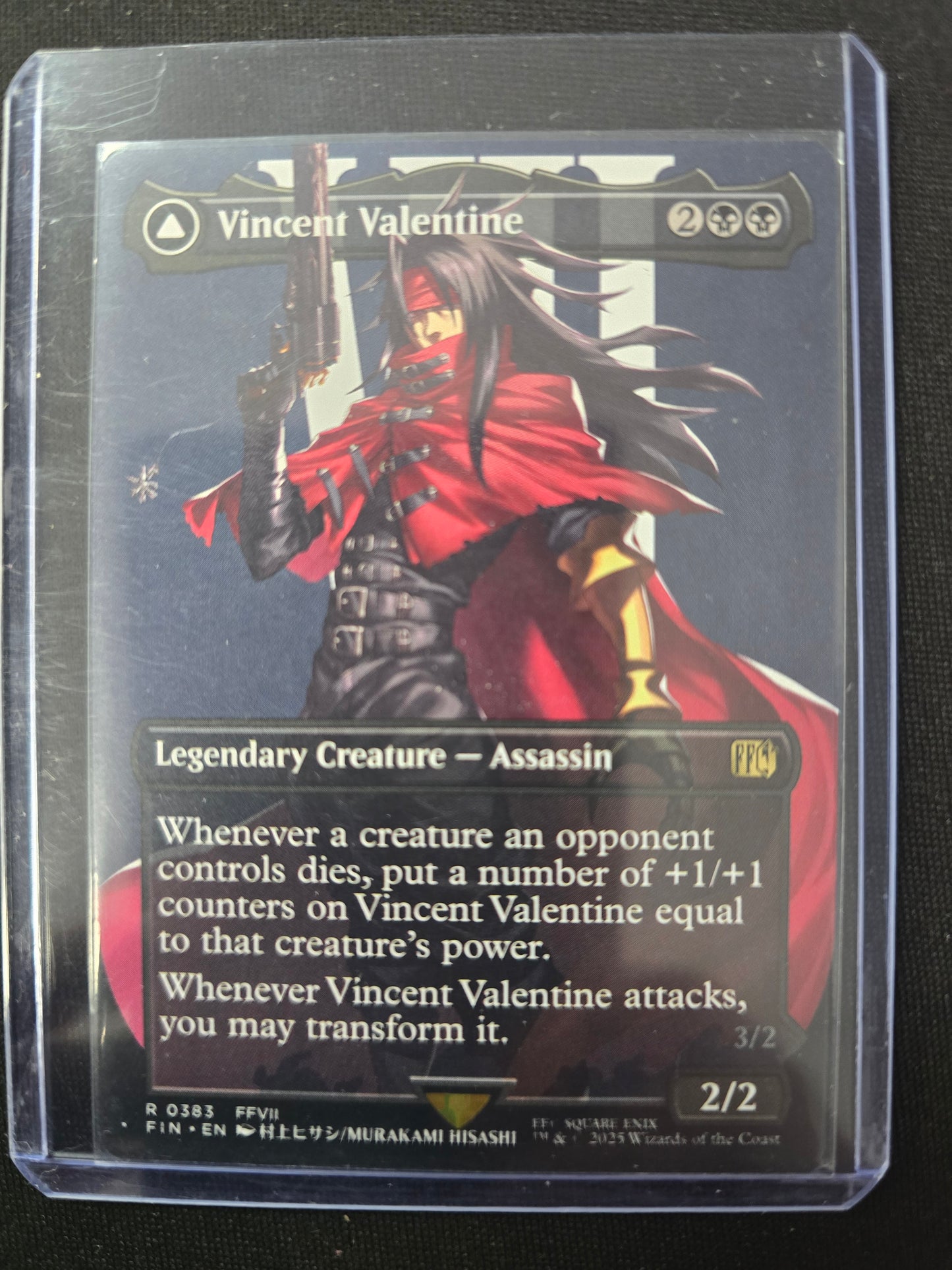 Vincent Valentine R 0383 Final Fantasy Borderless Normal NM
