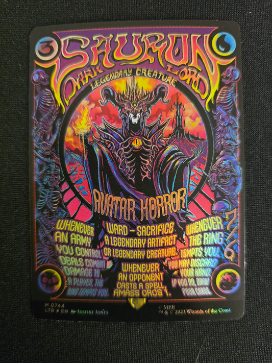 Sauron, The Dark Lord M 0744 Universes Beyond: TLOTR: Tales Of Middle-Earth Borderless Poster NM