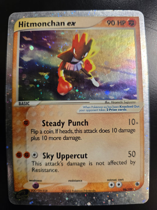 Hitmonchan Ex 98/109 Ruby & Sapphire Holofoil LP