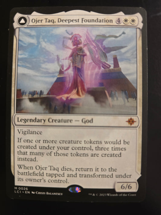 Ojer Taq, Deepest Foundation M 026 The Lost Caverns Of Ixalan Normal NM