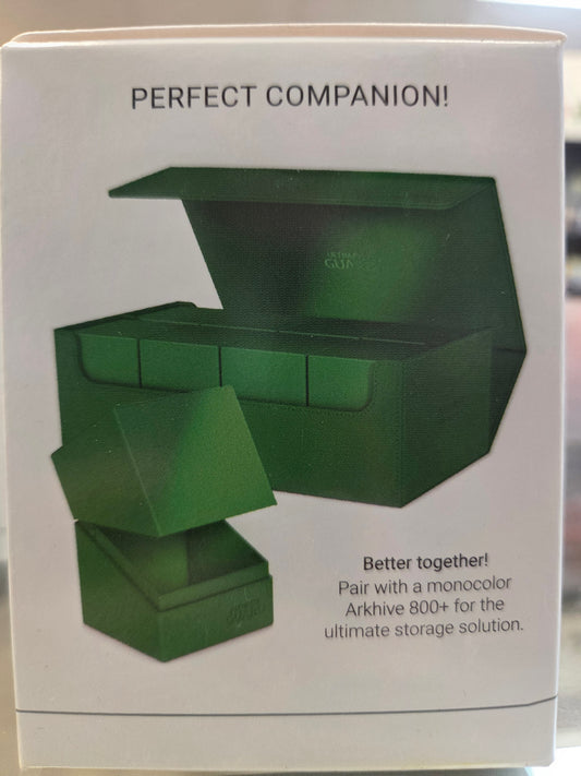 Ultimate Guard Boulder 100+ Solid Deck Box (Green)