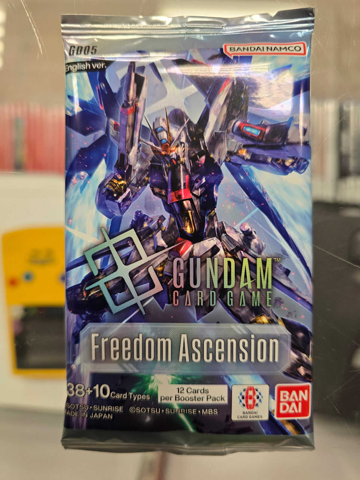 Gundam Card Game Freedom Ascension Booster Packs
