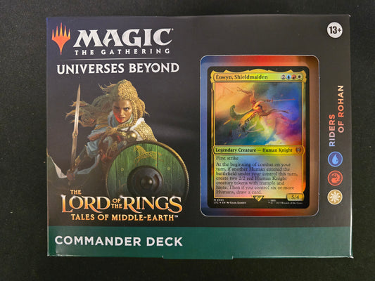MTG LOTR Tales Of Middle-Earth Riders Of Rohan Commander Deck