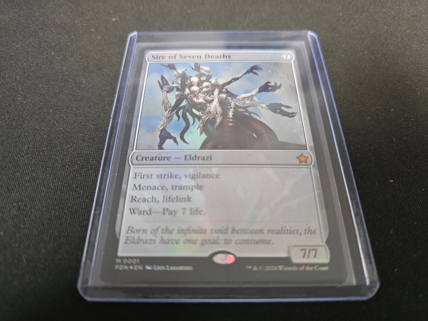 Sire Of Seven Deaths M 0001 Foundations Foil NM