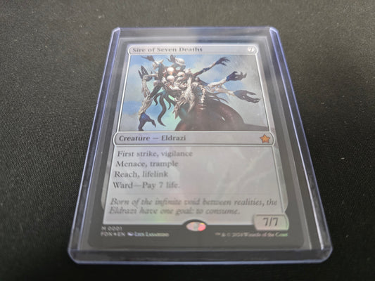 Sire Of Seven Deaths M 0001 Foundations Foil NM