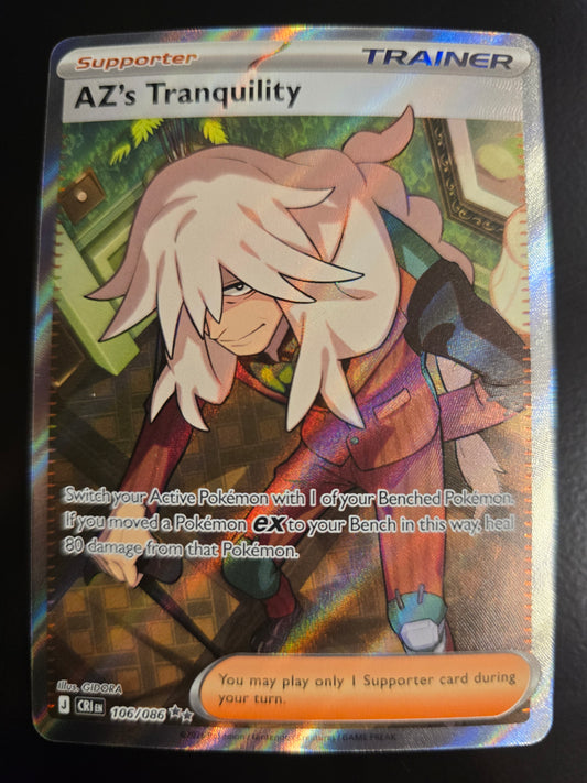 AZ's Tranquility 106/086 Chaos Rising Holofoil NM