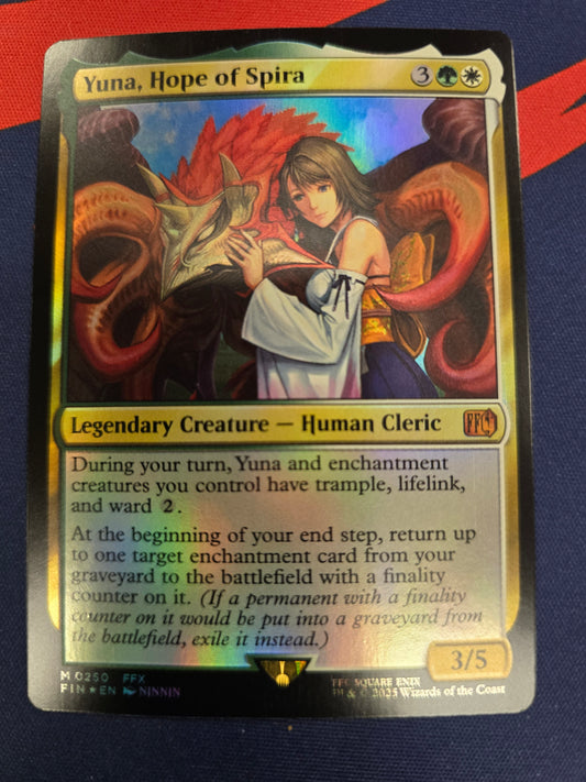 Yuna, Hope Of Spira M 0250 Final Fantasy Foil NM