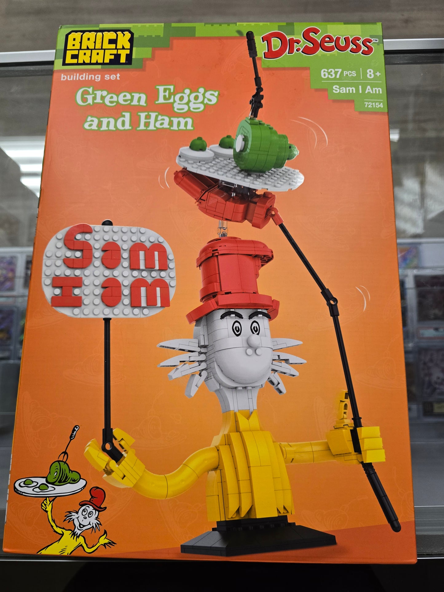 Brick Craft Dr. Seuss Green Eggs And Ham Building Set