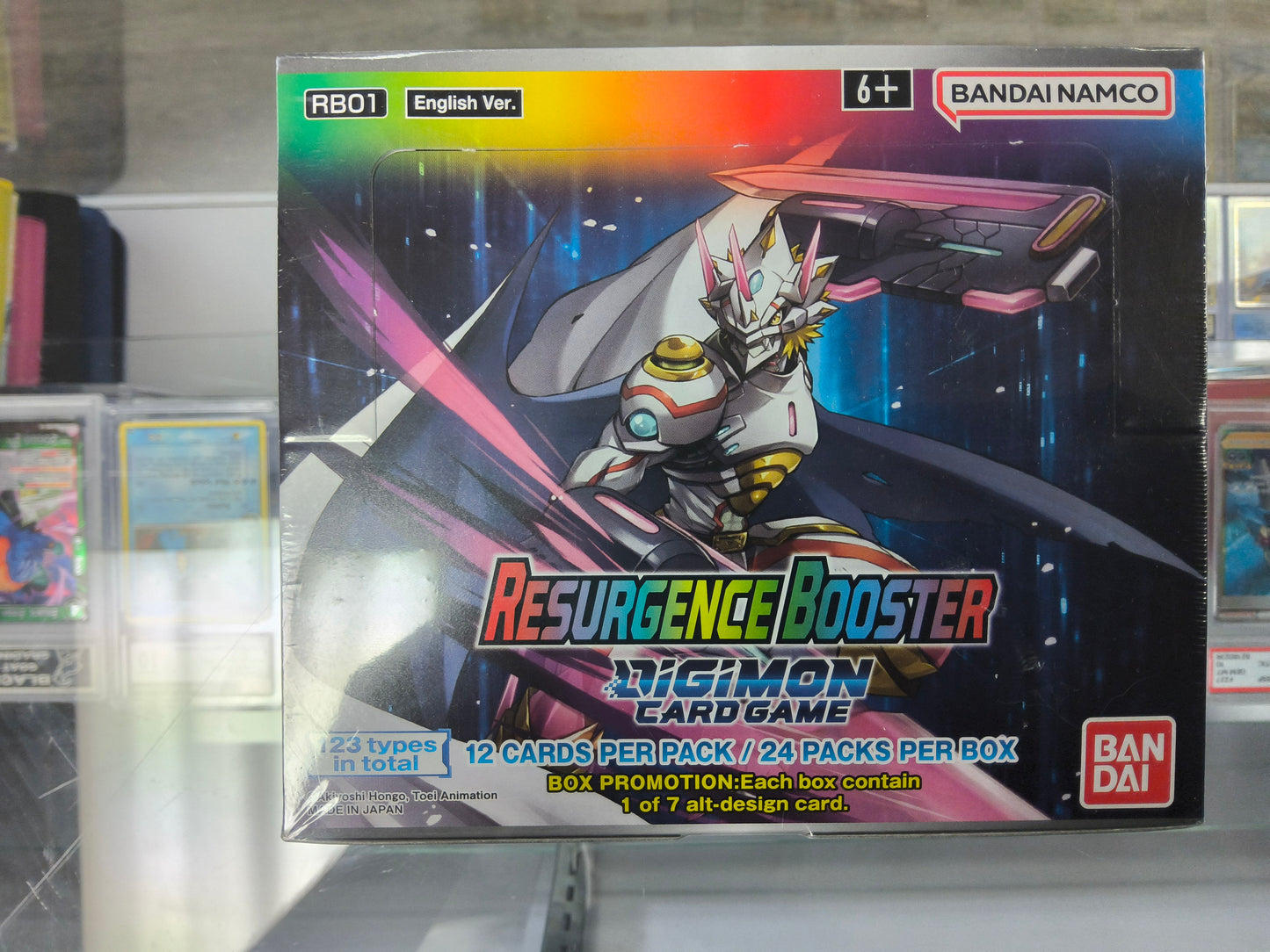 Digimon TCG Resurgence Booster Box  at Emerald Market Alamogordo, New Mexico	
