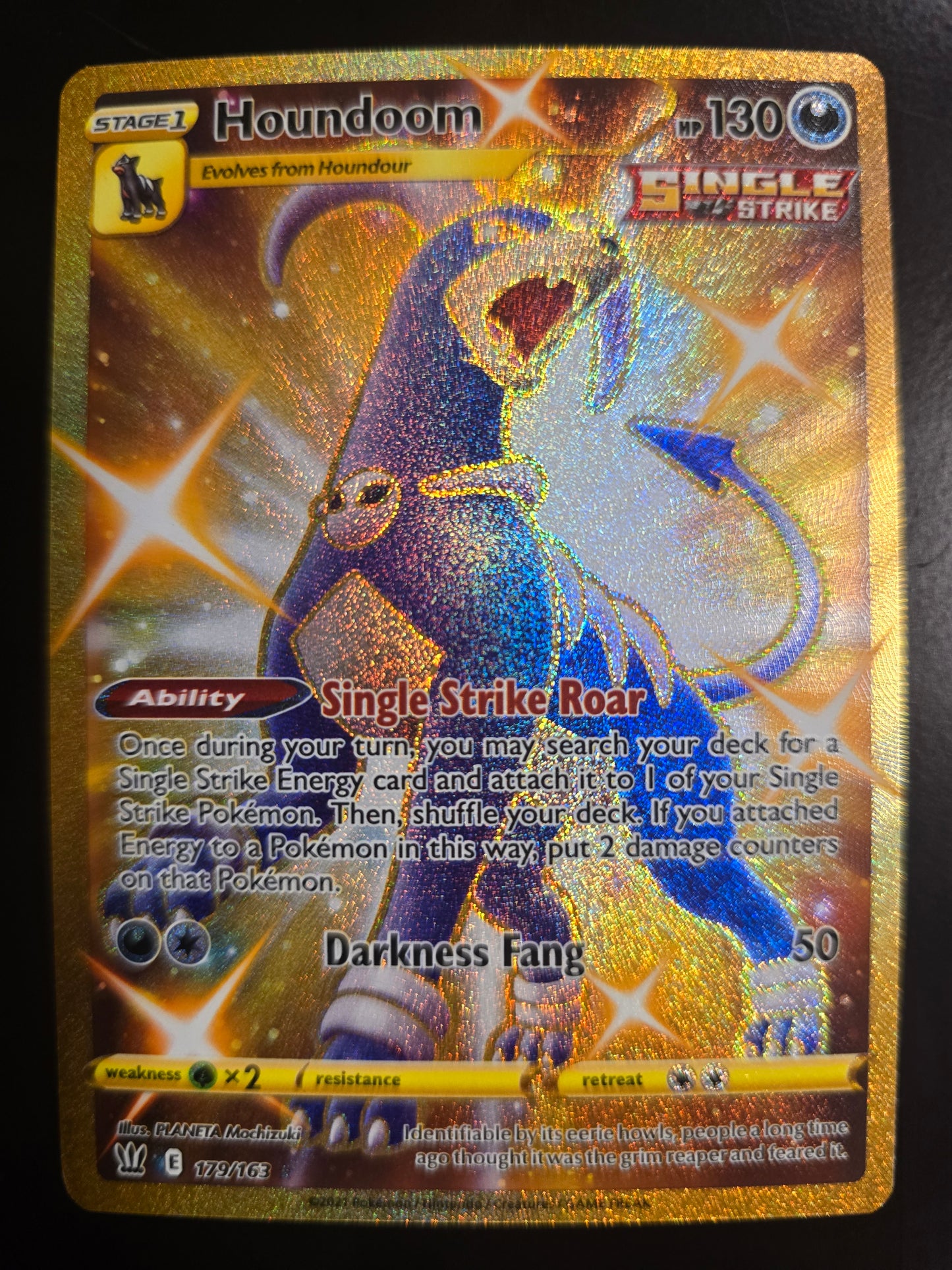 Houndoom 179/163 Battle Styles Holofoil NM