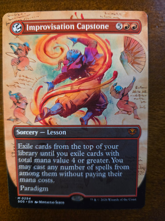 Improvisation Capstone M 0294 Secrets Of SH Borderless Normal NM