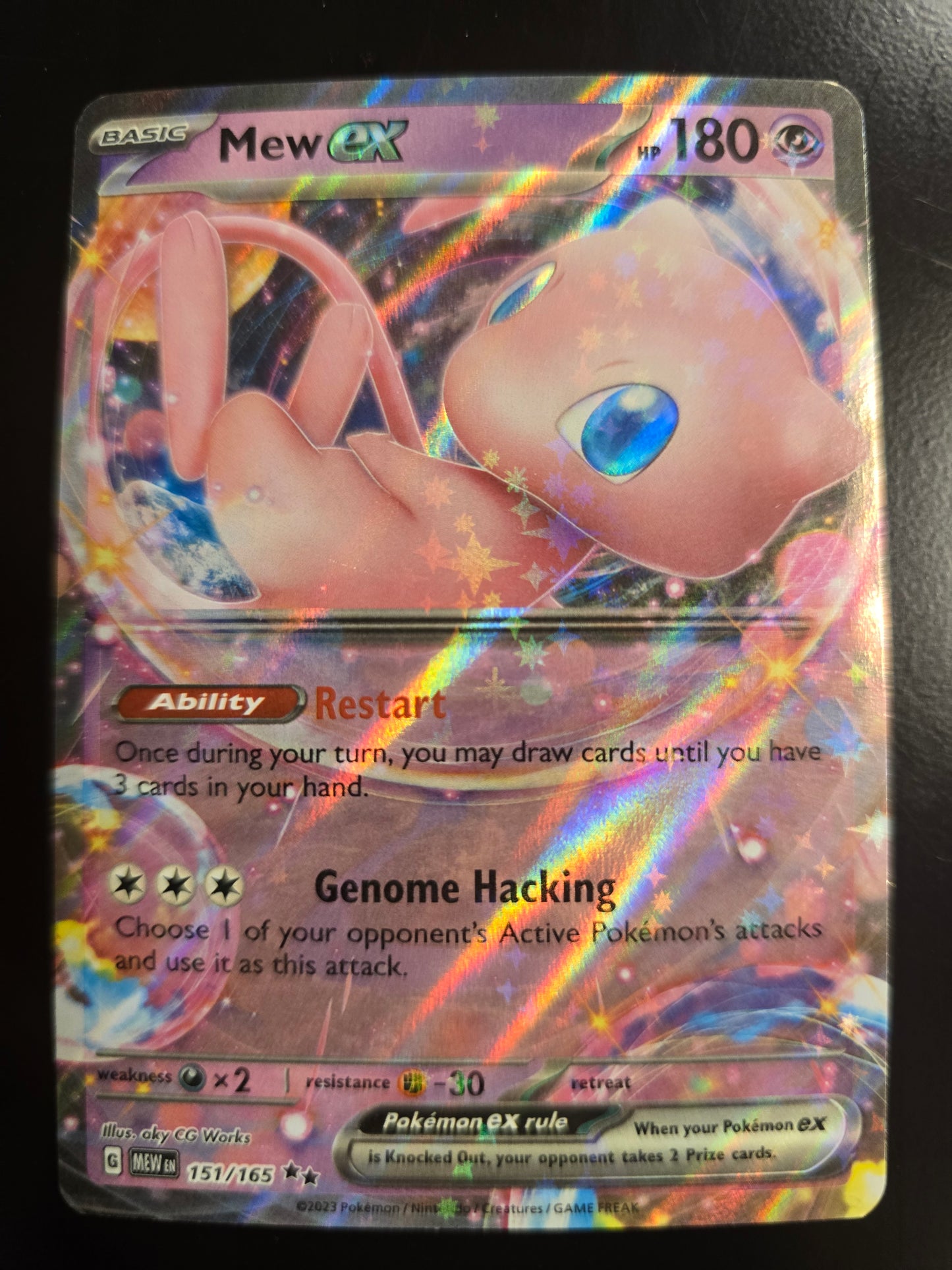 Mew Ex 151/165 Scarlet & Violet 151 Holofoil LP