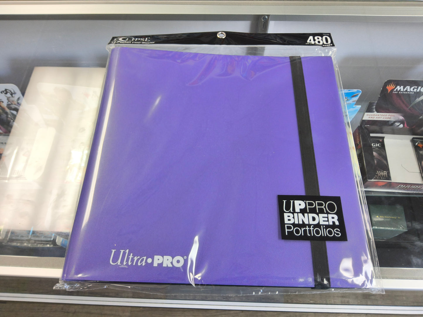 Ultra Pro Eclipse 480 12-Pocket Binder Royal Purple
