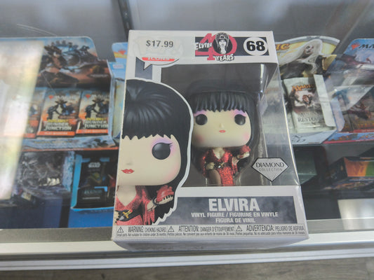 Funko-Pop! Elvira (40 Years) #68 Diamond Collection