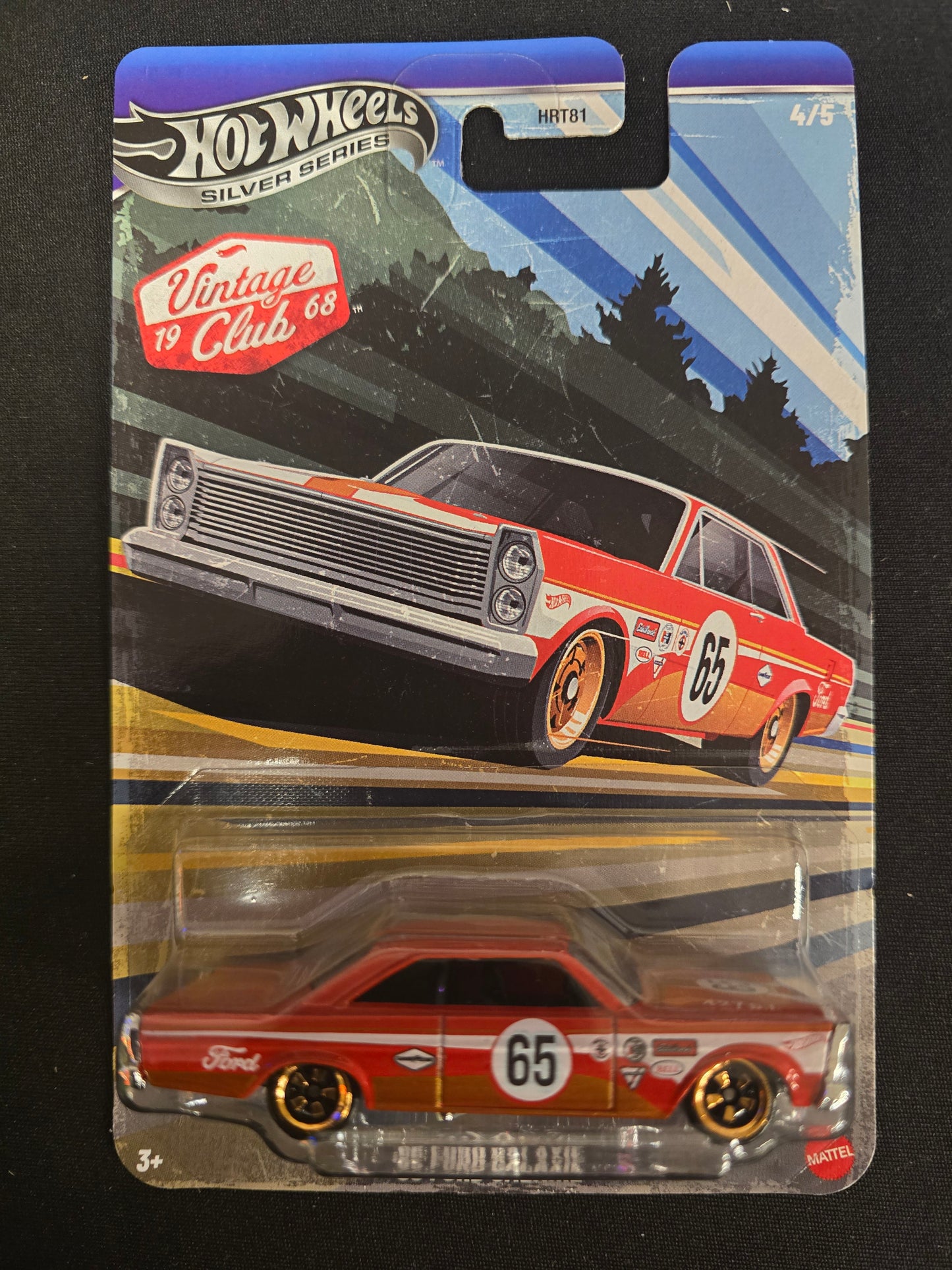 Hotwheels Silver Series Vintage Club '65 Ford Galaxie