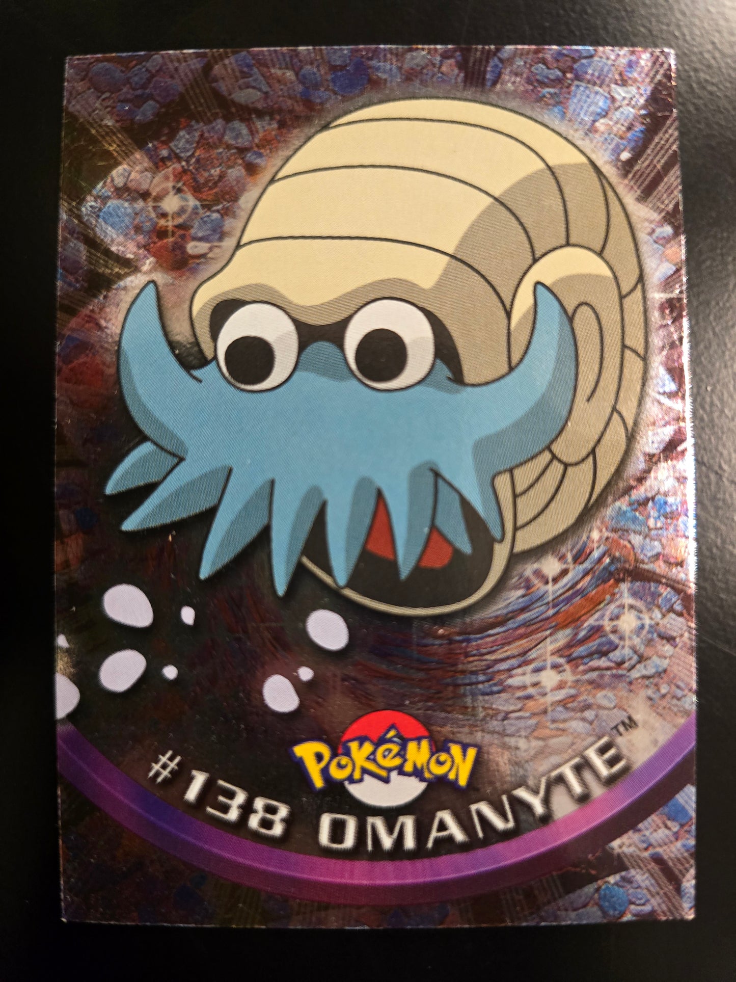 #138 Omanyte Topps Trading Cards