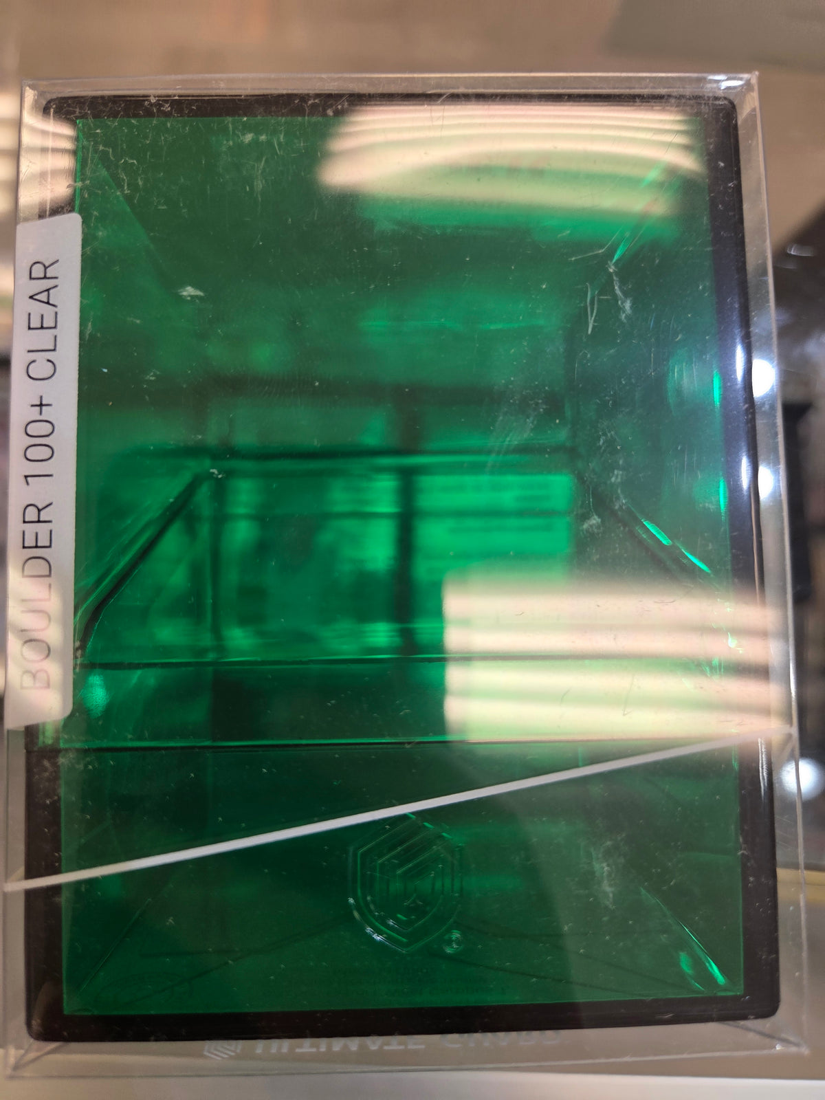 Ultimate Guard 100+ Deck Box (Clear Emerald)
