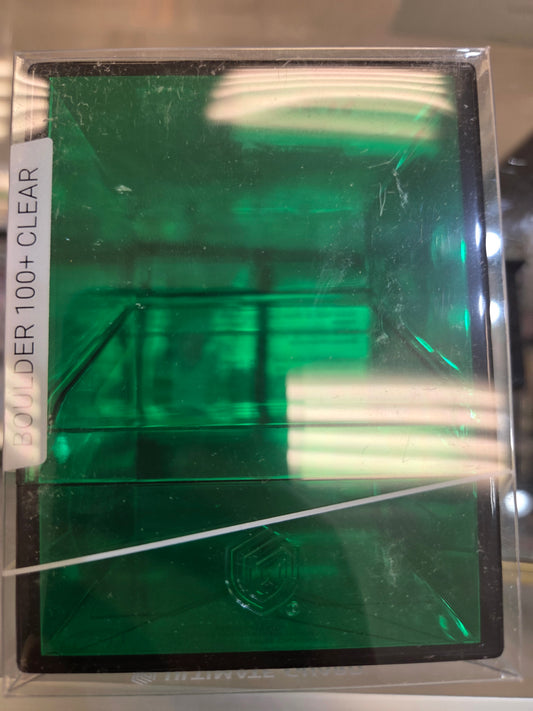 Ultimate Guard 100+ Deck Box (Clear Emerald)