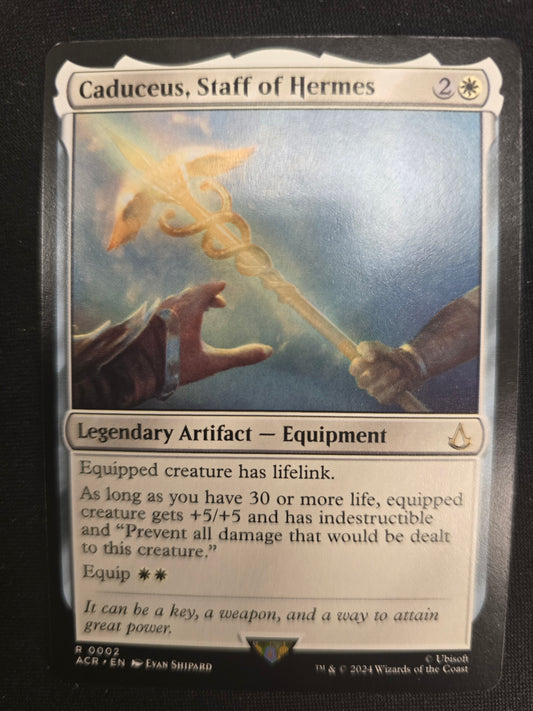 Caduceus, Staff Of Hermes R 0002 Universes Beyond: Assassin's Creed Normal NM