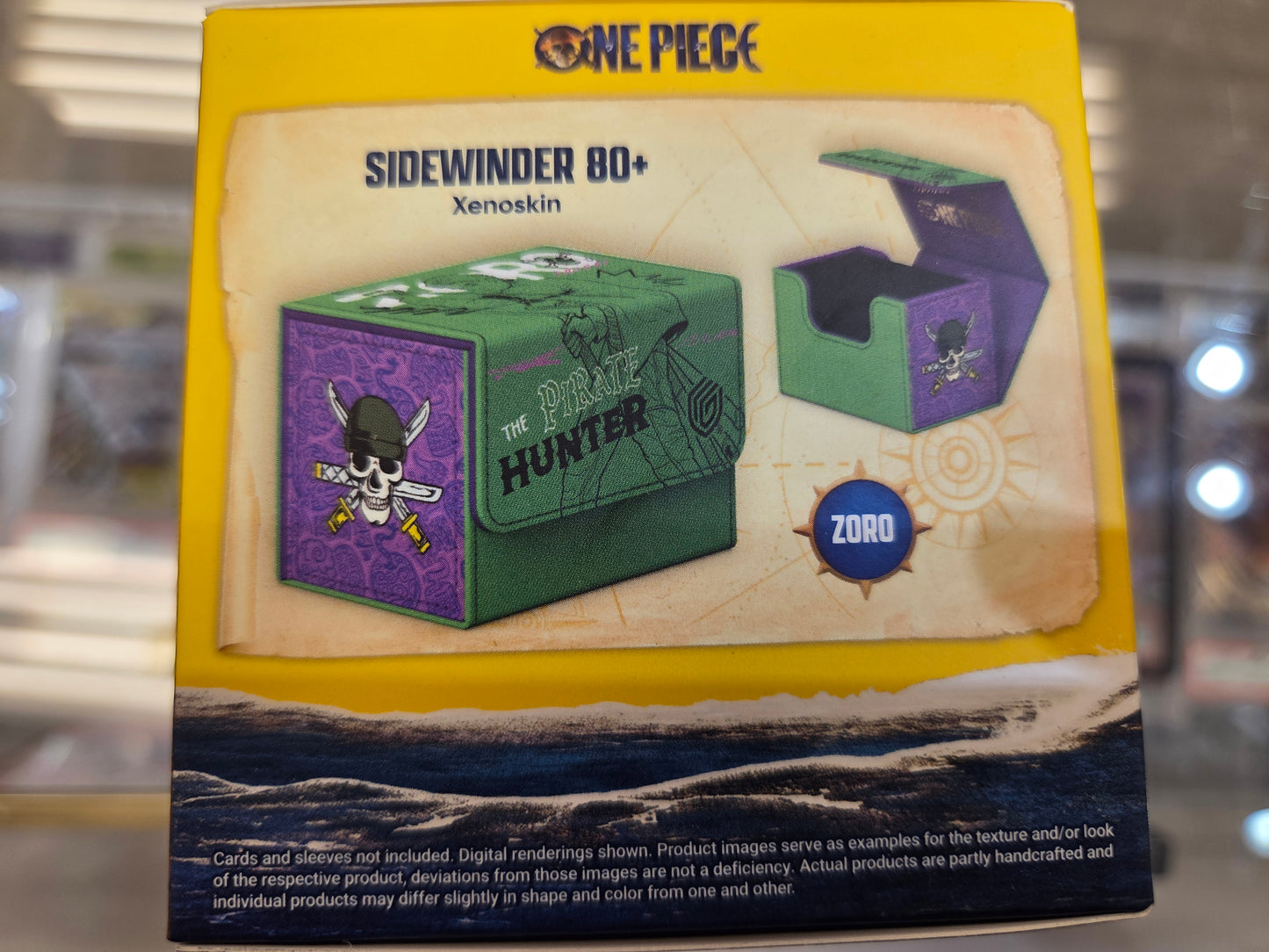 Ultimate Guard Sidewinder 80+ Xenoskin deck box Zoro