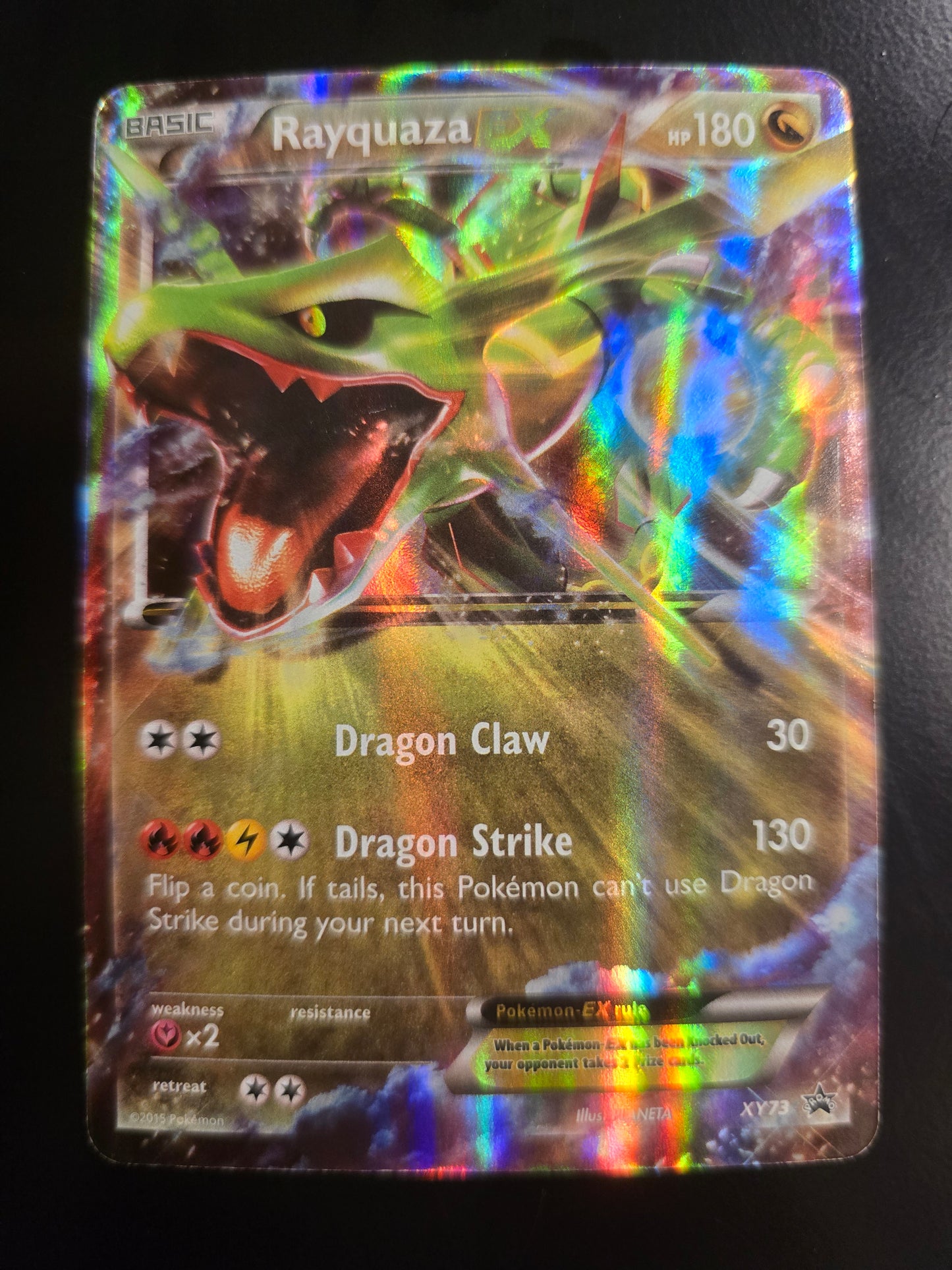 Rayquaza Ex XY73 XY Promos Holofoil LP