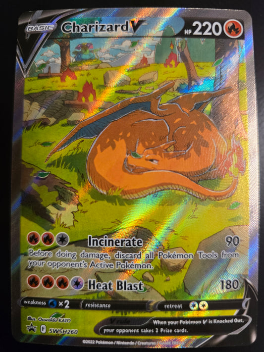 Charizard V SWSH260 S&S Promo Cards Holofoil NM