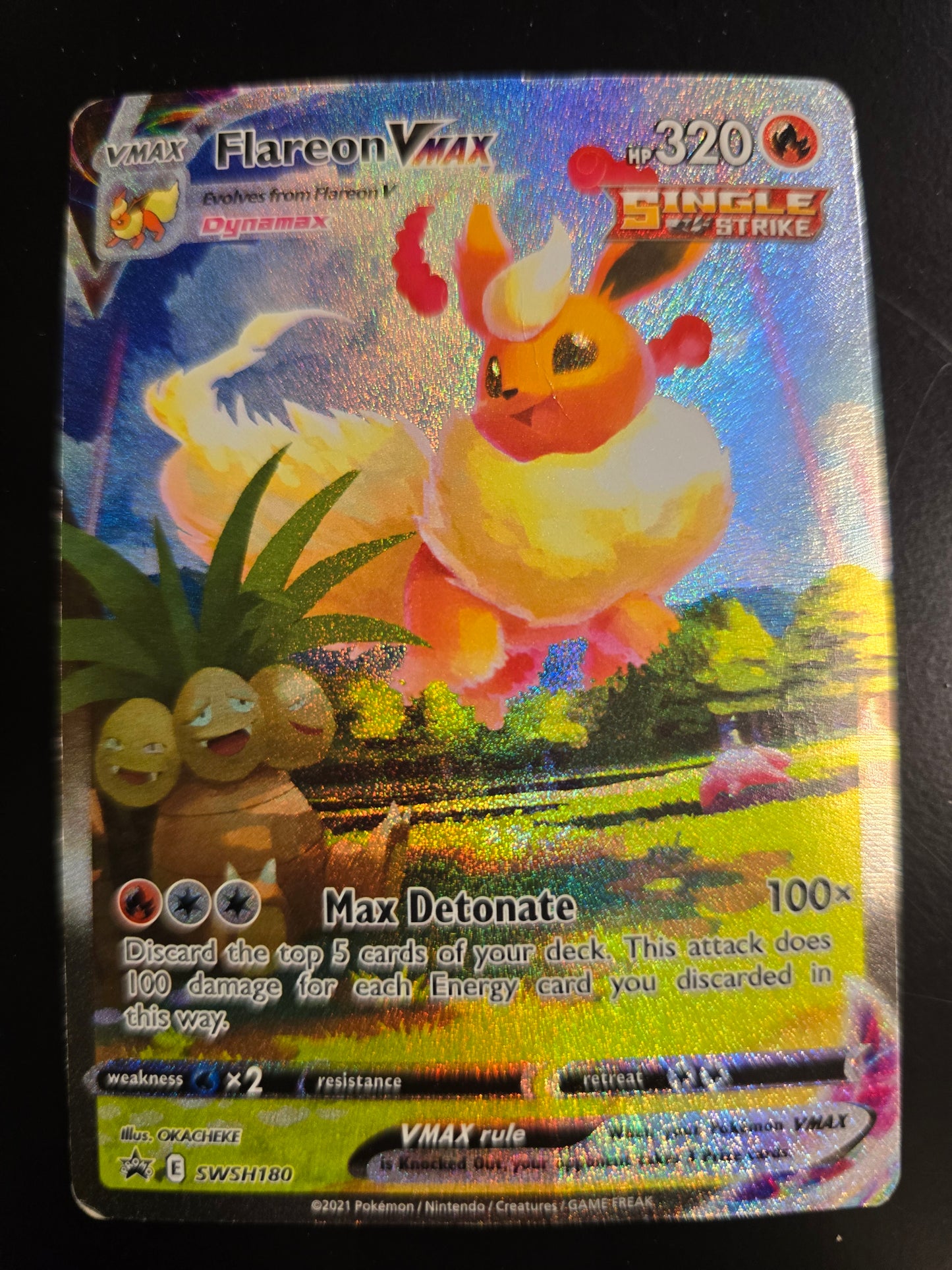 Flareon VMAX SWSH180 Sword & Shield Promo Holofoil MP