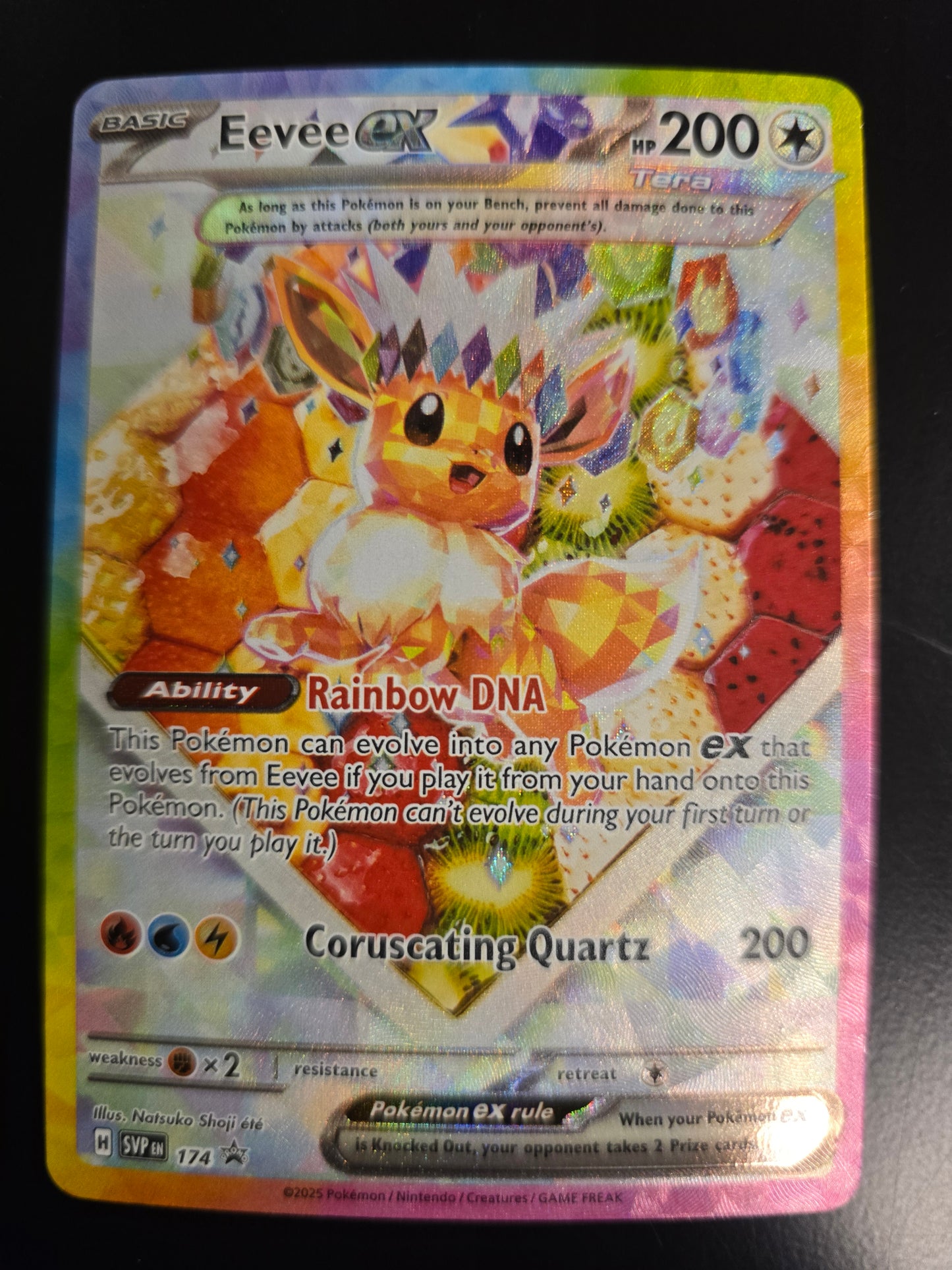 Eevee Ex 174 Scarlet & Violet Promo Cards Holofoil NM