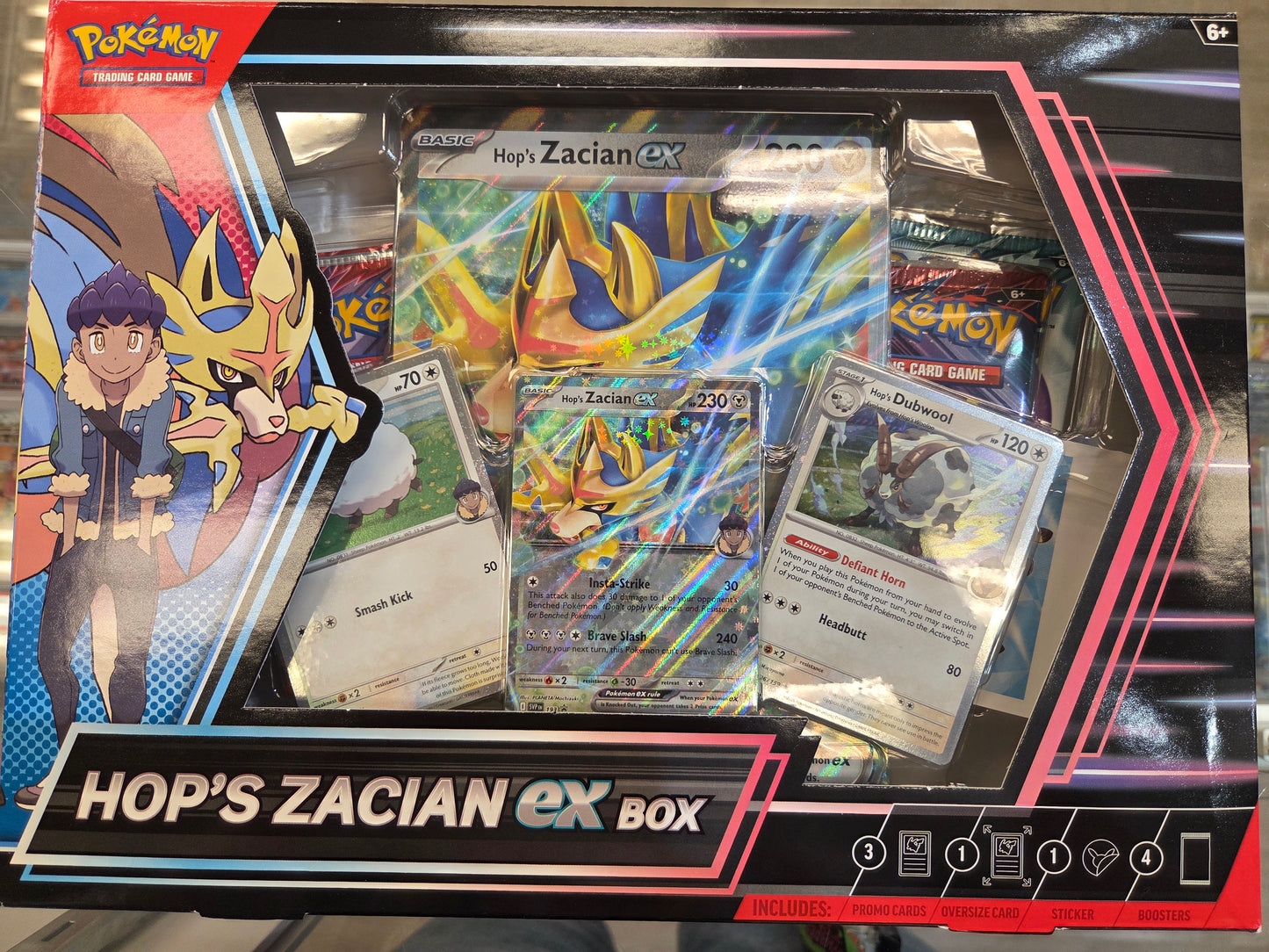 Hop's Zacian Ex Box