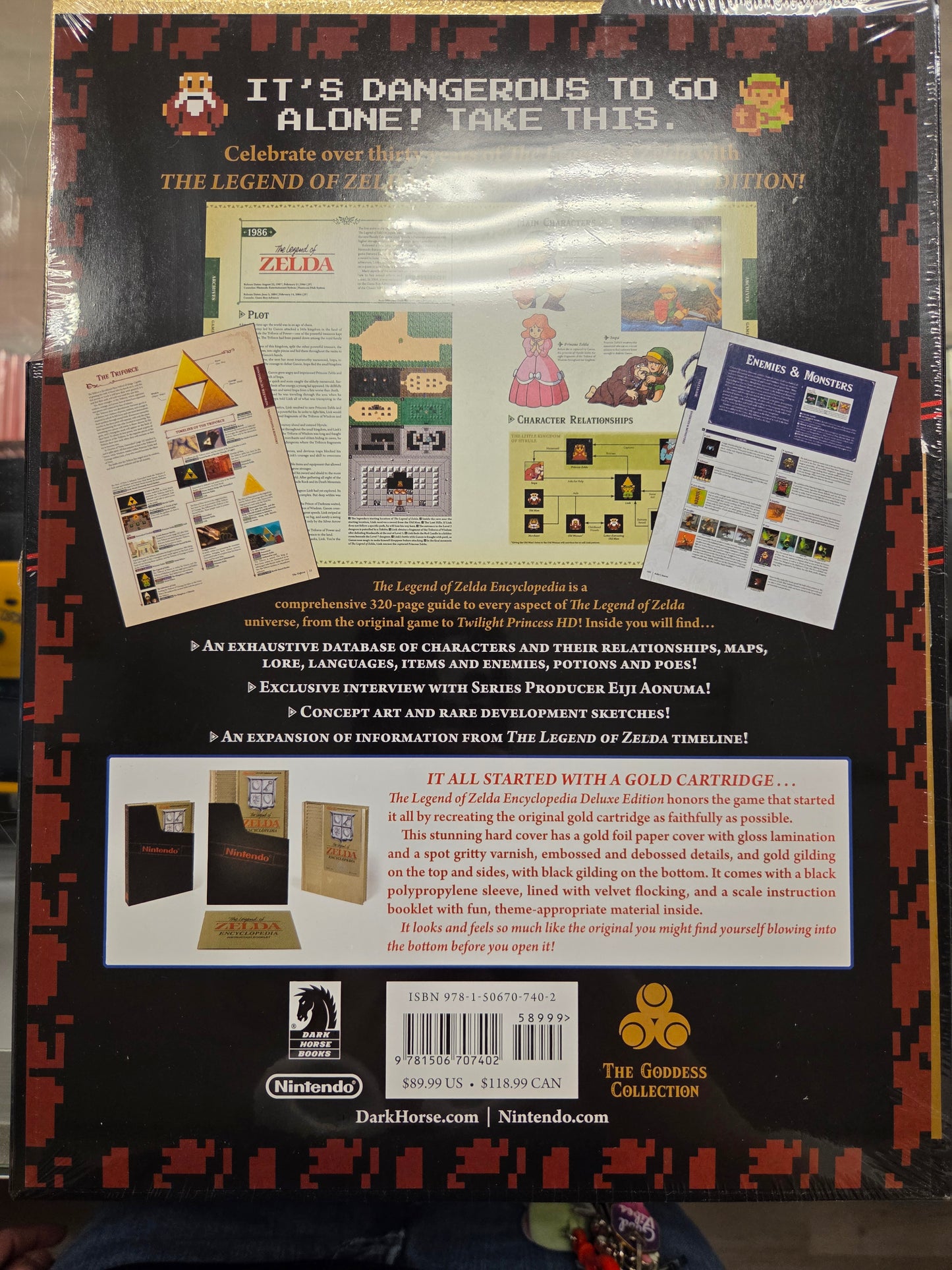 Nintendo The Legend of Zelda Encyclopedia Deluxe Edition