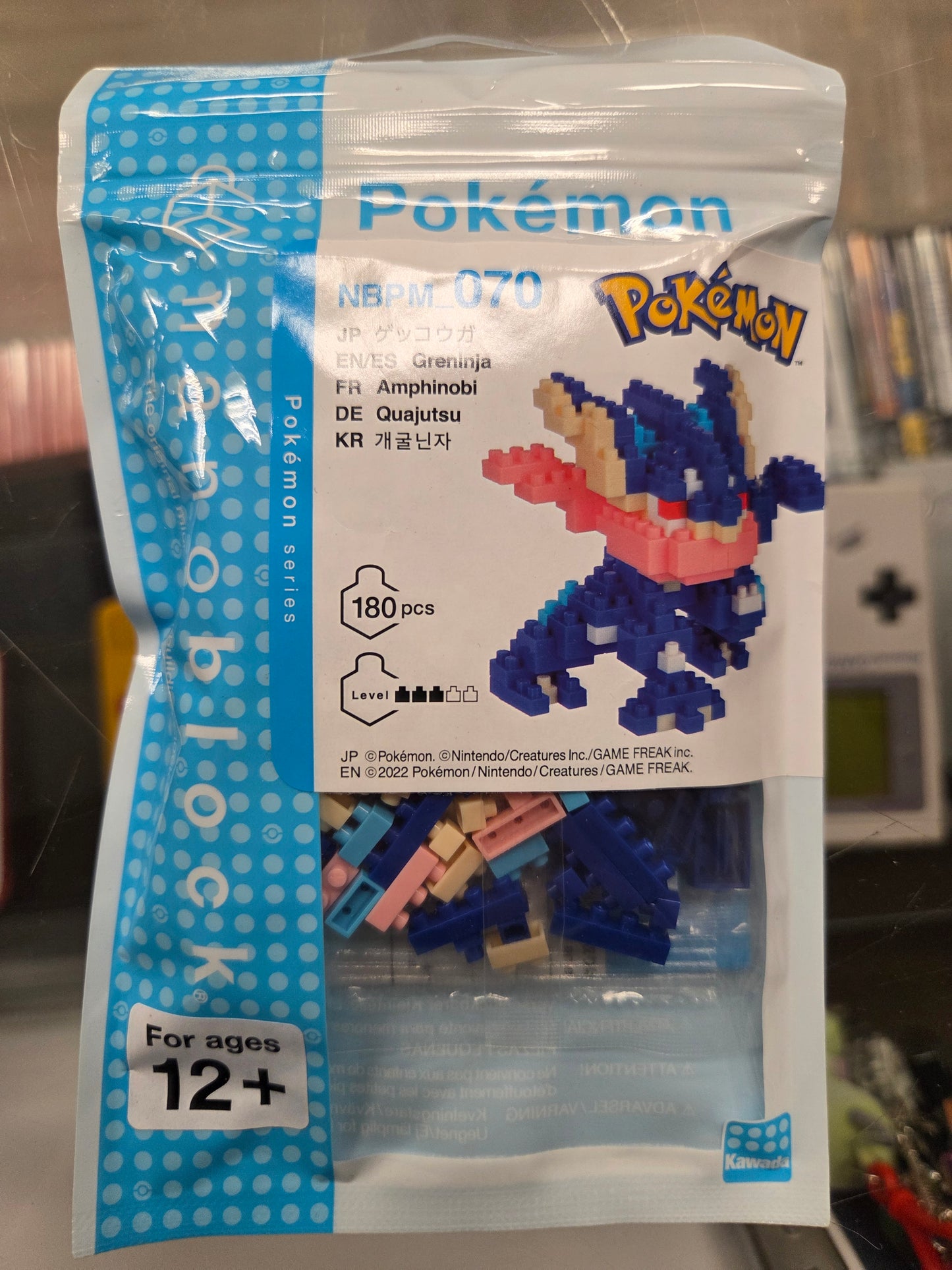 Nanoblock Pokemon Greninja