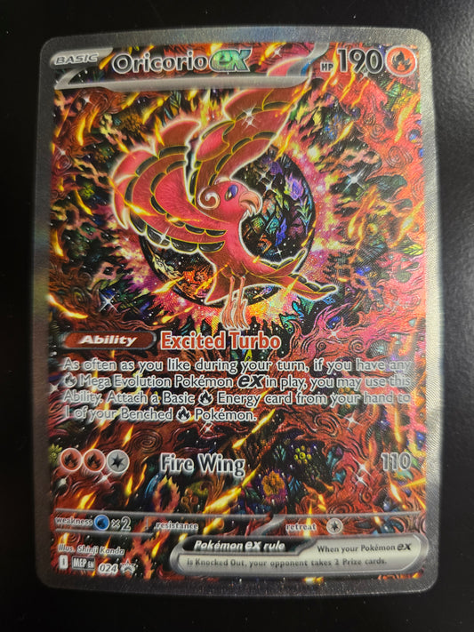 Oricorio Ex 024 Mega Evolution Promo Holofoil NM