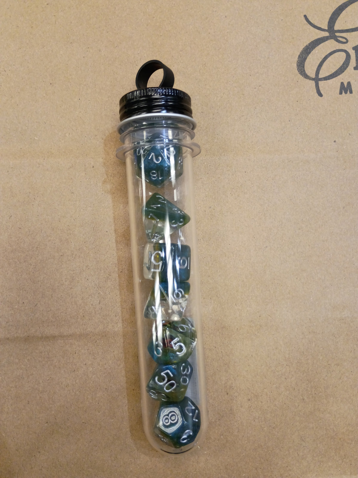 Infused - Dragon Eye Mist Tubed Dice set