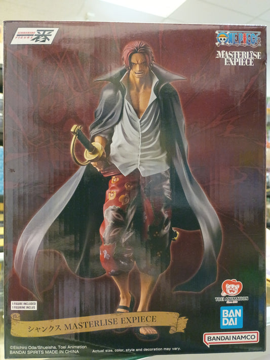 Bandai Namco One Piece Masterlise Expiece. Red Hair Pirates, Shanks.