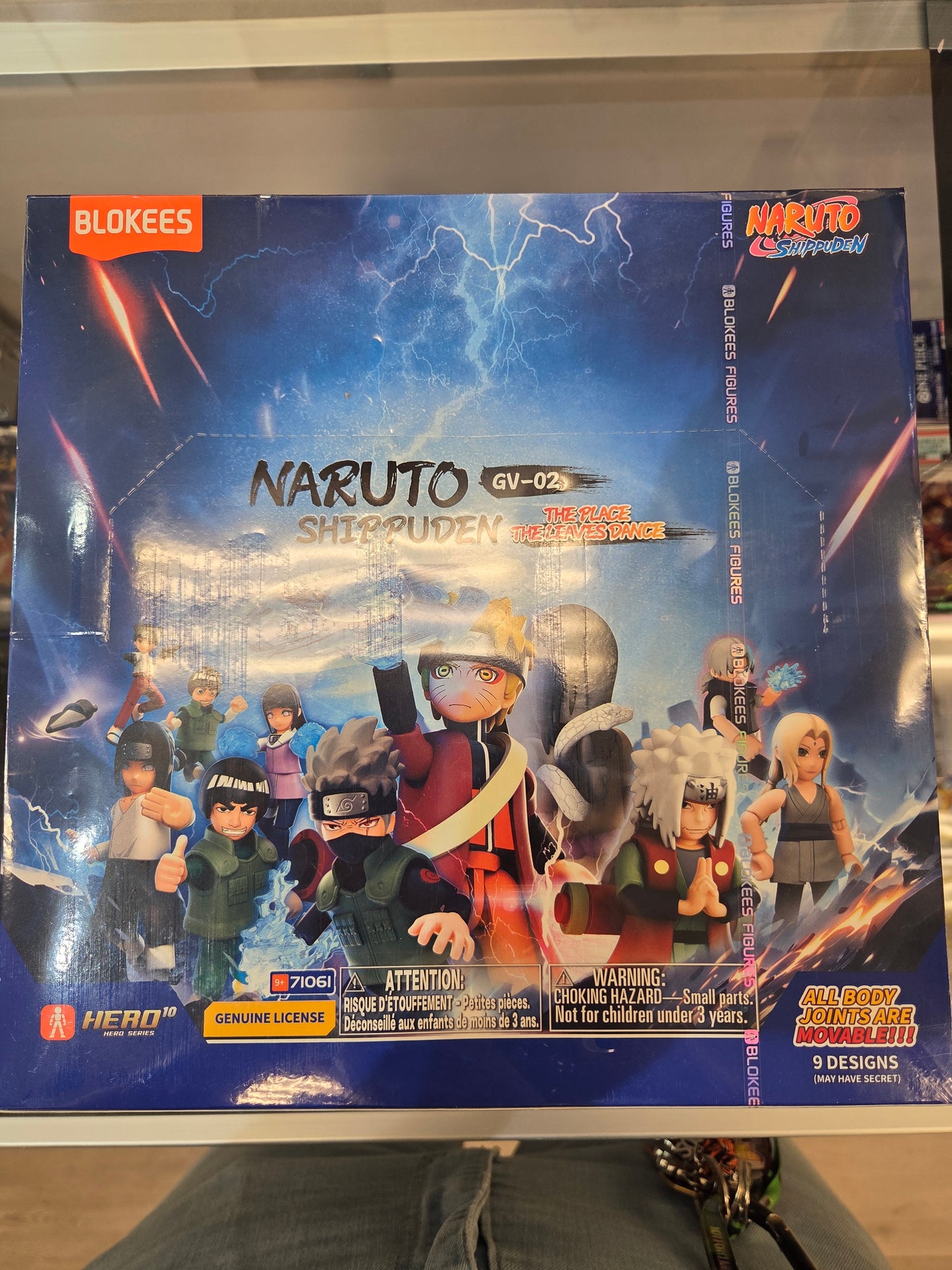 Blokees Naruto Shippuden GV-02 The Place The Leaves Dance figure box